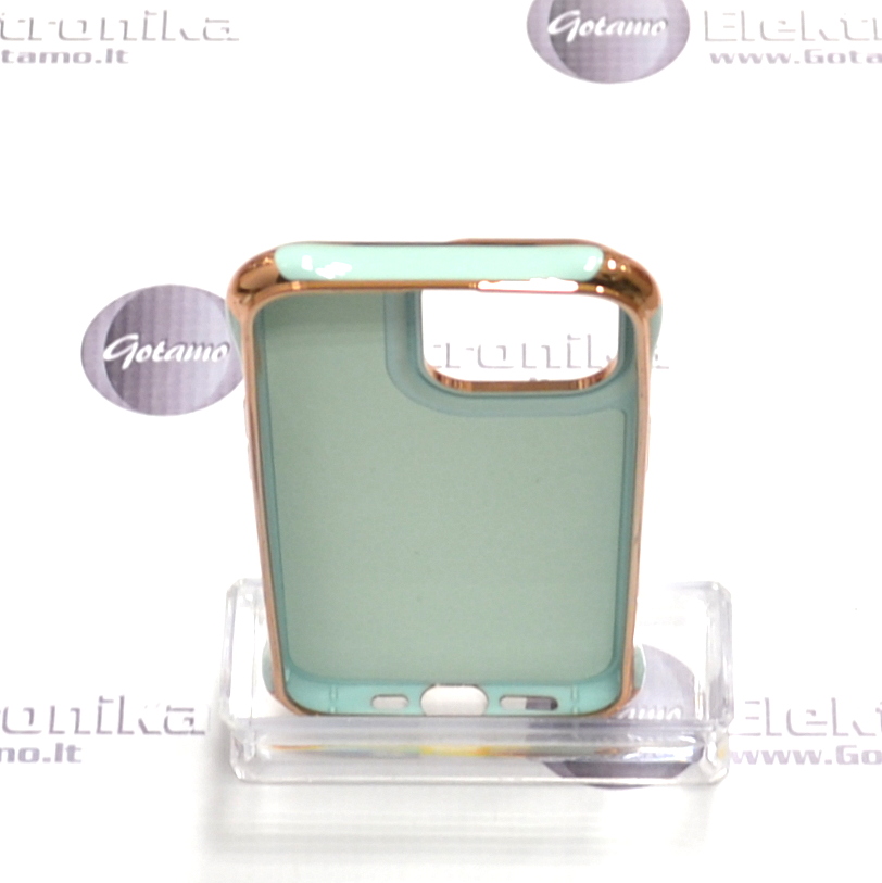 MagSafe Beauty dėklas nugarėlė Apple iPhone 13 Pro telefonui mėtinės spalvos 4 Magsafe beauty deklas Apple iPhone 13 pro metines 4