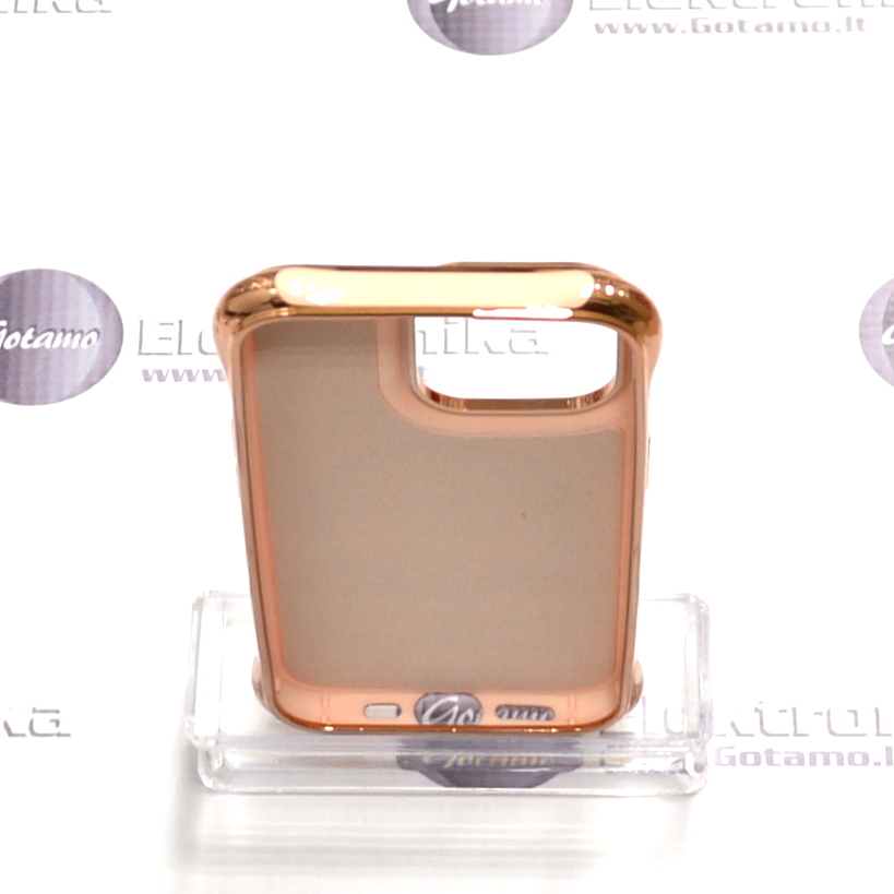 MagSafe Beauty dėklas nugarėlė Apple iPhone 13 Pro telefonui šviesiai oranžinės spalvos 4 Beauty deklas Apple iPhone 13 pro sviesiai oranzines 4