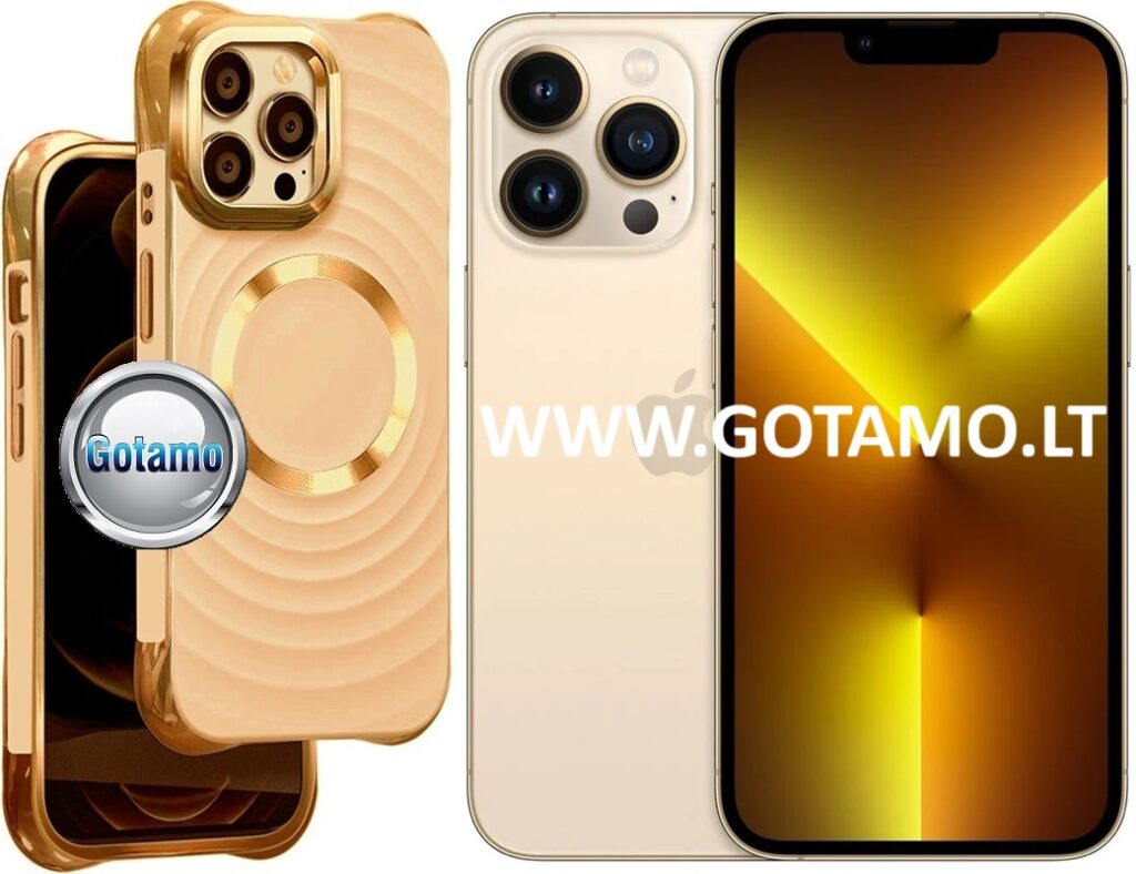 Beauty deklas Apple iPhone 13 pro sviesiai oranzines