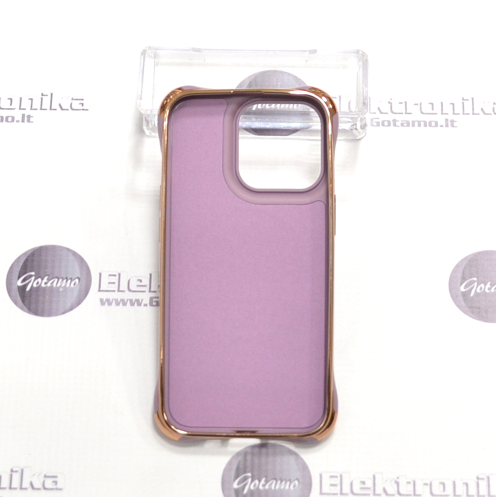 MagSafe Beauty dėklas nugarėlė Apple iPhone 13 Pro telefonui violetinės spalvos 3 Magsafe beauty deklas Apple iPhone 13 pro violetines 3