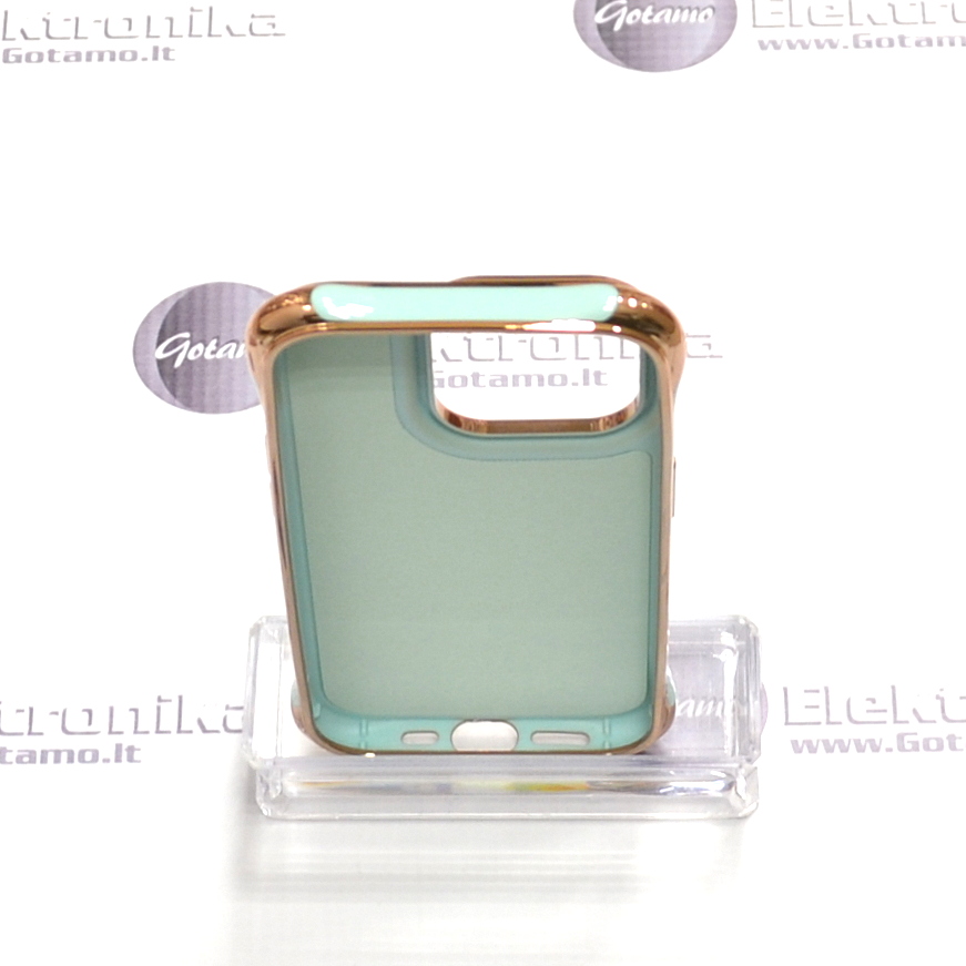 MagSafe Beauty dėklas nugarėlė Apple iPhone 14 Pro telefonui mėtinės spalvos 4 Magsafe beauty deklas Apple iPhone 14 pro metines 4