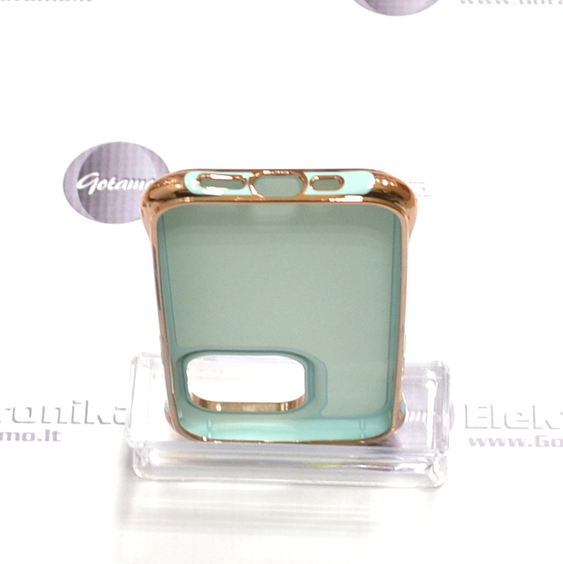 MagSafe Beauty dėklas nugarėlė Apple iPhone 14 Pro telefonui mėtinės spalvos 5 Magsafe beauty deklas Apple iPhone 14 pro metines 5
