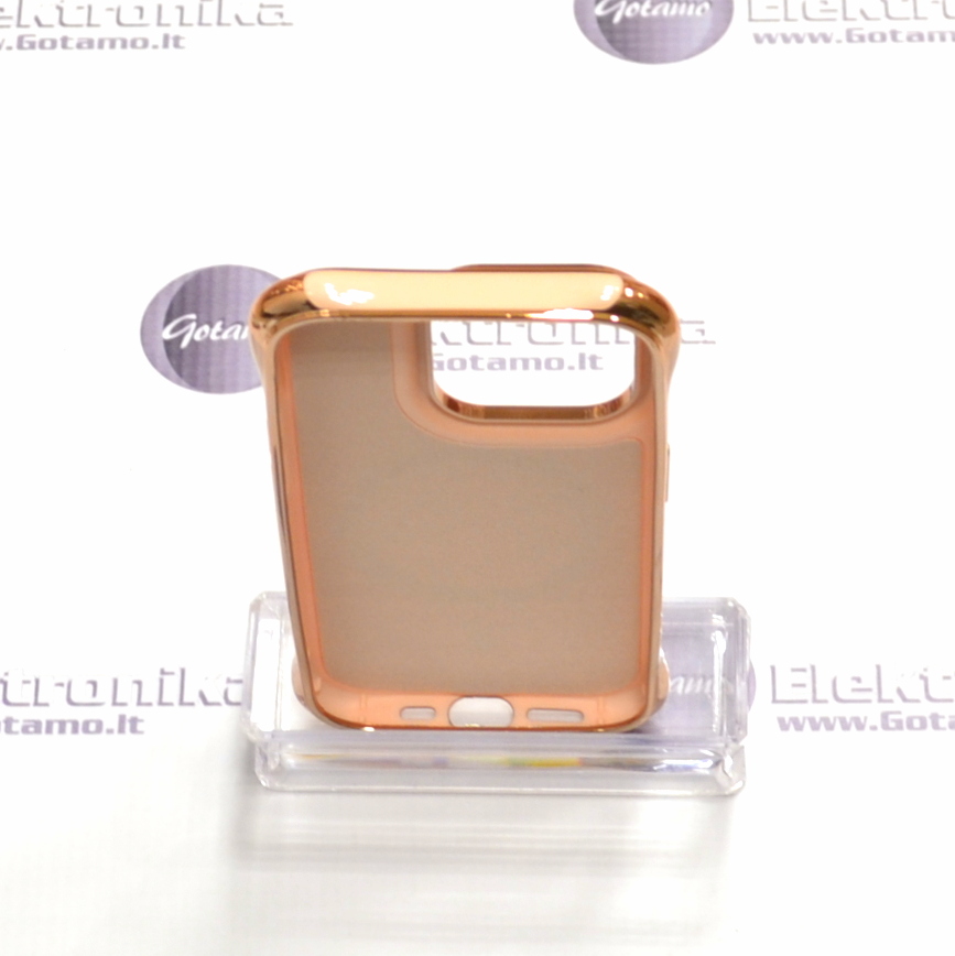MagSafe Beauty dėklas nugarėlė Apple iPhone 14 Pro telefonui šviesiai oranžinės spalvos 4 Beauty deklas Apple iPhone 14 pro sviesiai oranzines 4