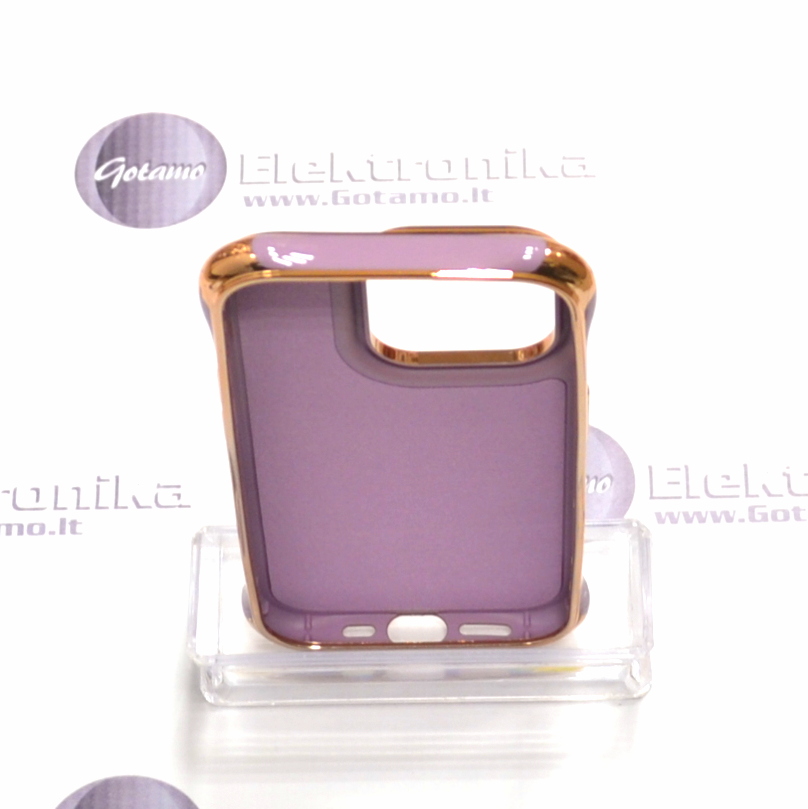 MagSafe Beauty dėklas nugarėlė Apple iPhone 14 Pro telefonui violetinės spalvos 4 Magsafe beauty deklas Apple iPhone 14 pro violetines 4