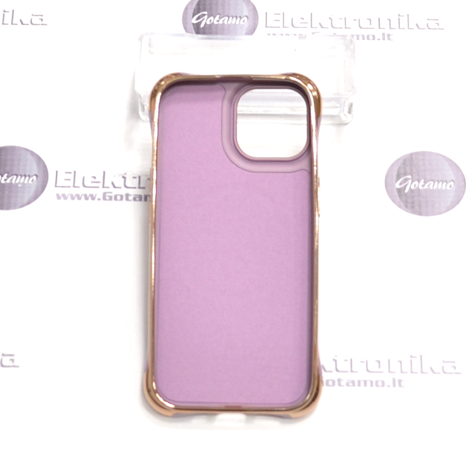 MagSafe Beauty dėklas nugarėlė Apple iPhone 15 telefonui violetinės spalvos 3 Magsafe beauty deklas Apple iPhone 15 violetines 3