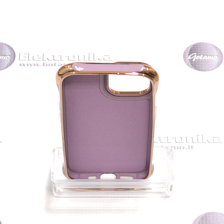 MagSafe Beauty dėklas nugarėlė Apple iPhone 15 telefonui violetinės spalvos 4 Magsafe beauty deklas Apple iPhone 15 violetines 4