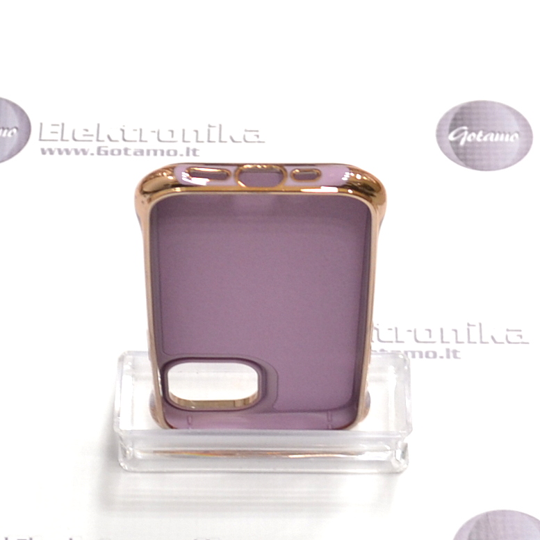 MagSafe Beauty dėklas nugarėlė Apple iPhone 15 telefonui violetinės spalvos 5 Magsafe beauty deklas Apple iPhone 15 violetines 5
