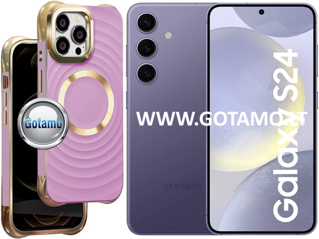 MagSafe Beauty dėklas Samsung Galaxy S24 violetinės spalvos