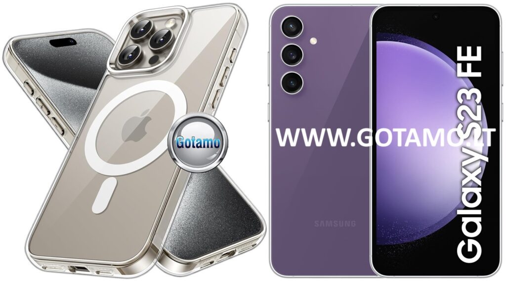MagSafe Jelly dėklas Samsung Galaxy S23 FE skaidrus spalvos