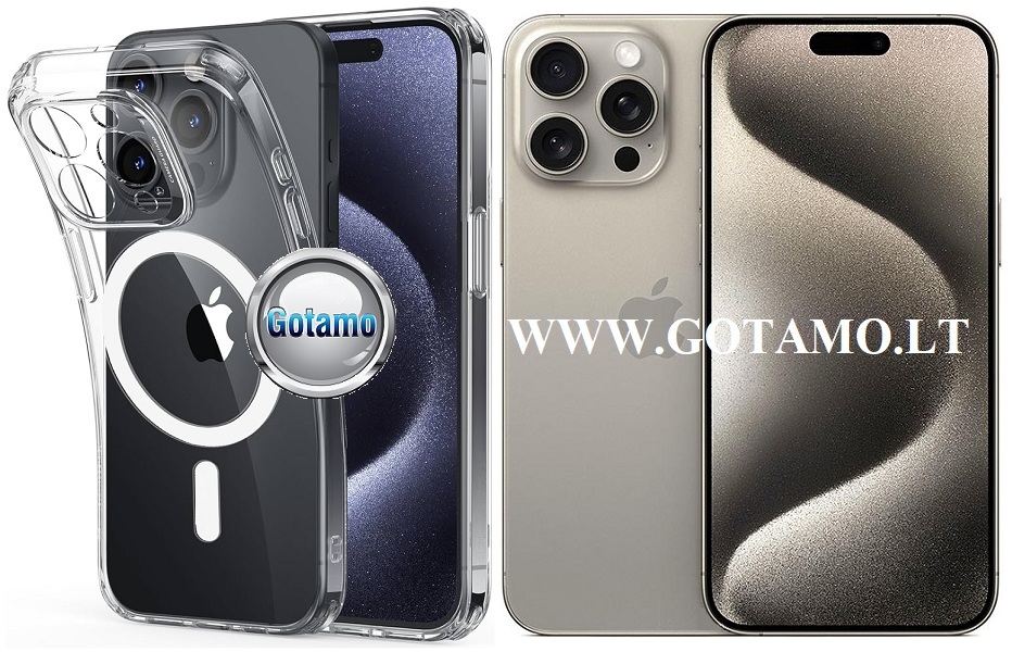 Jelly deklas kamerai Apple iPhone 15 pro max skaidrus