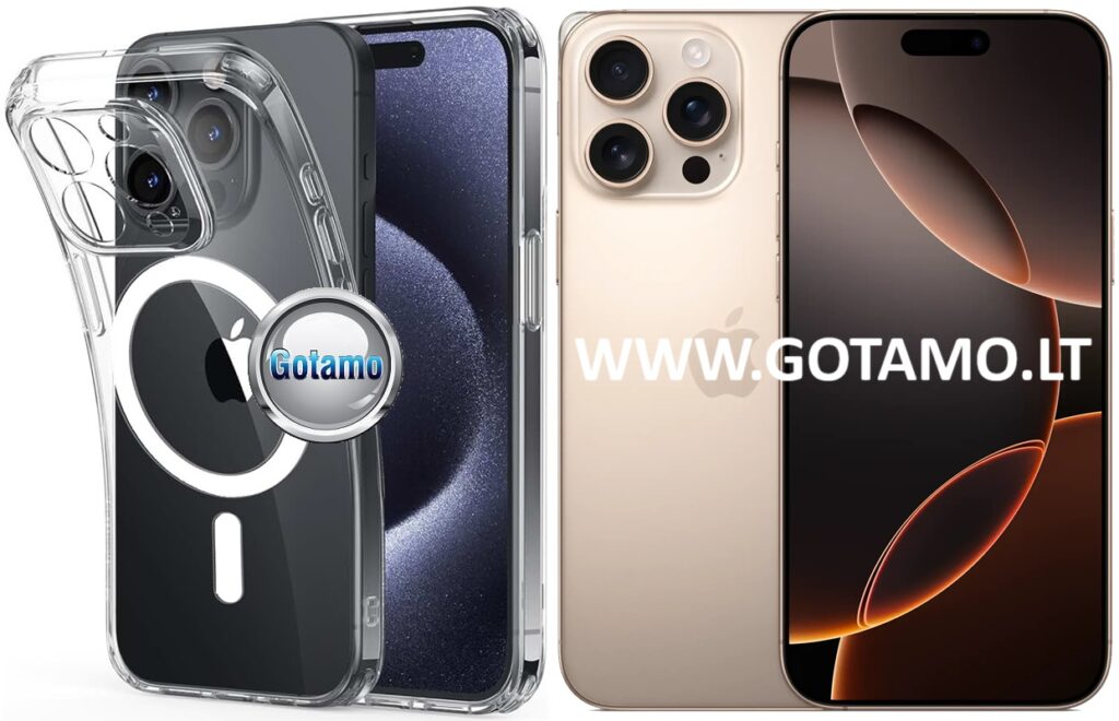 Jelly deklas kamerai Apple iPhone 16 pro max skaidrus