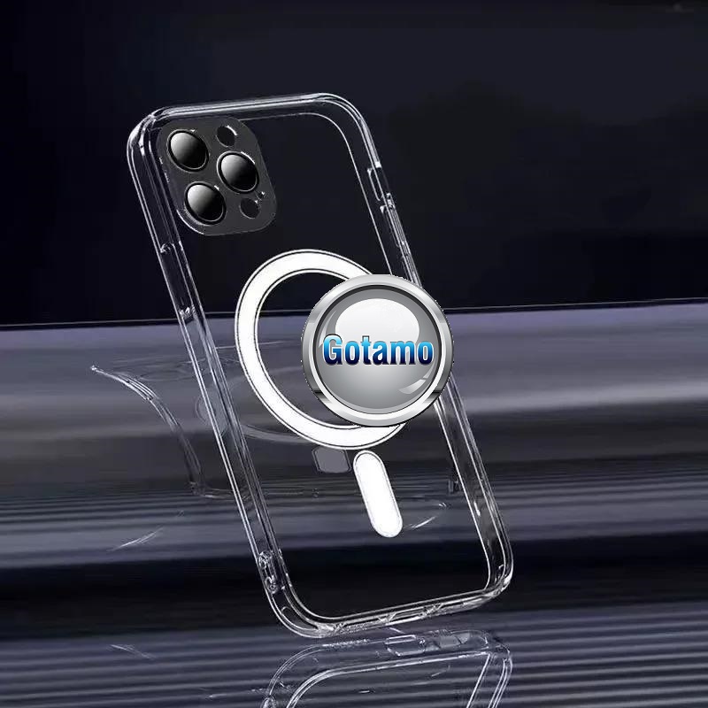 MagSafe Jelly dėklas nugarėlė su apsauga kamerai Apple iPhone 16 Pro telefonui skaidrus 6 Magsafe jelly deklas kamerai Apple iPhone 16 pro skaidrus 6