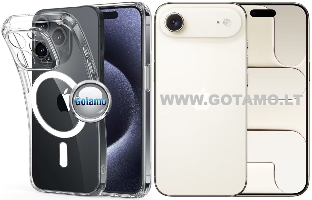Magsafe jelly deklas kamerai Apple iPhone air skaidrus