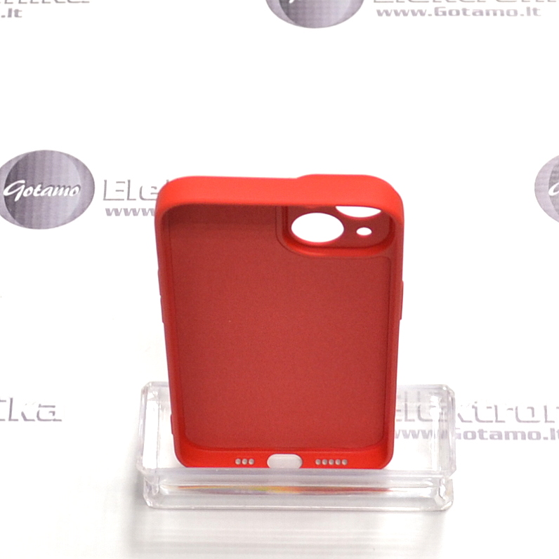MagSafe Matte Plus dėklas nugarėlė Apple iPhone 13 telefonui raudonos spalvos 4 Magsafe matte plus deklas Apple iPhone 13 raudonos 4
