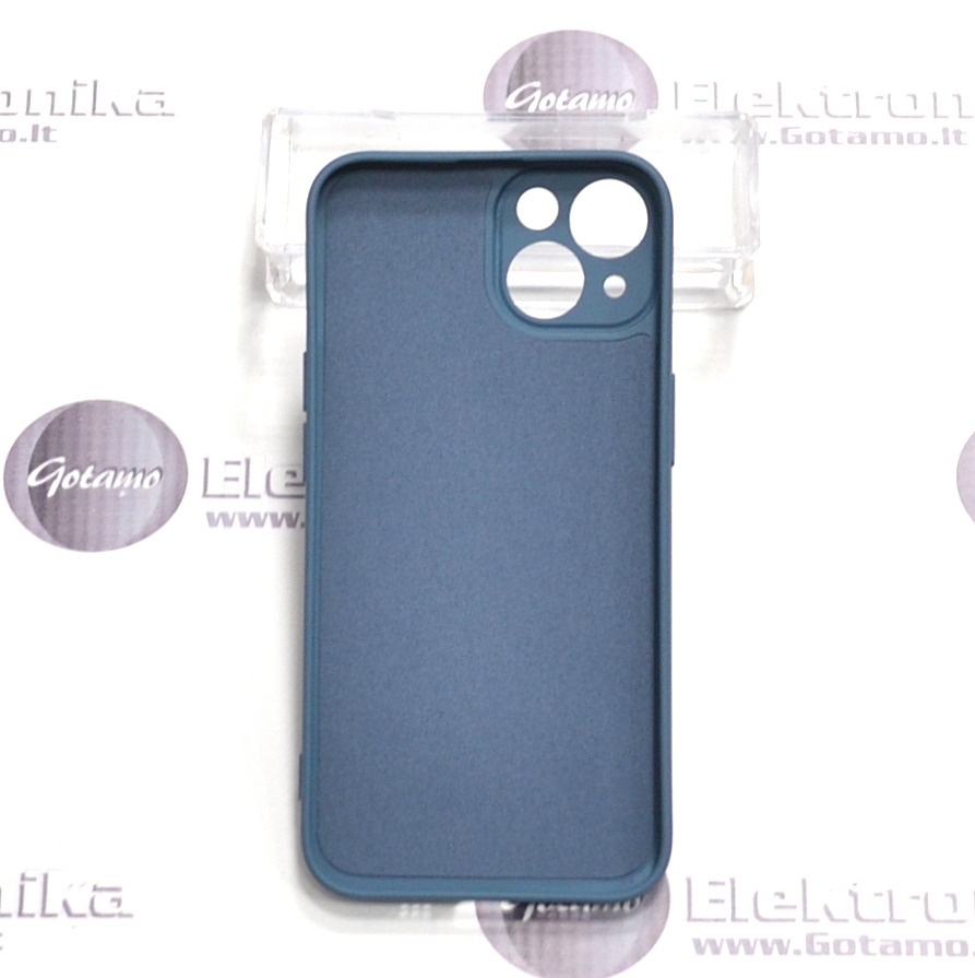 MagSafe Matte Plus dėklas nugarėlė Apple iPhone 13 telefonui tamsiai mėlynos spalvos 3 Magsafe matte plus deklas Apple iPhone 13 tamsiai melynos 3