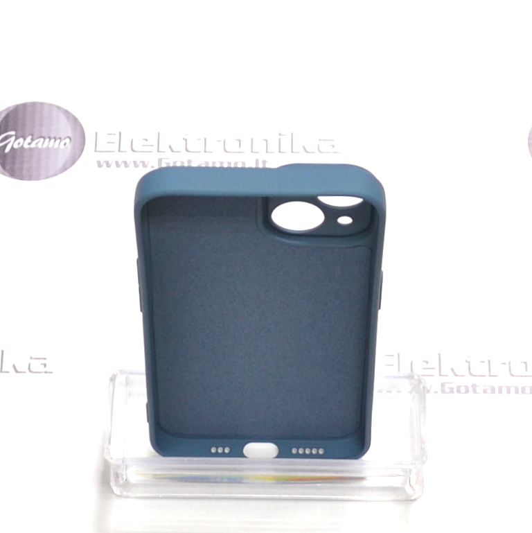 MagSafe Matte Plus dėklas nugarėlė Apple iPhone 13 telefonui tamsiai mėlynos spalvos 4 Magsafe matte plus deklas Apple iPhone 13 tamsiai melynos 4