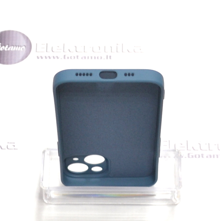 MagSafe Matte Plus dėklas nugarėlė Apple iPhone 13 telefonui tamsiai mėlynos spalvos 5 Magsafe matte plus deklas Apple iPhone 13 tamsiai melynos 5