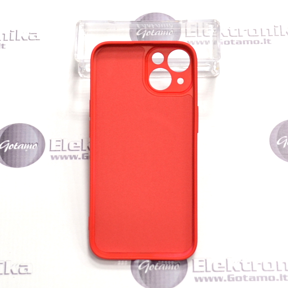 MagSafe Matte Plus dėklas nugarėlė Apple iPhone 14 telefonui raudonos spalvos 3 Magsafe matte plus deklas Apple iPhone 14 raudonos 3