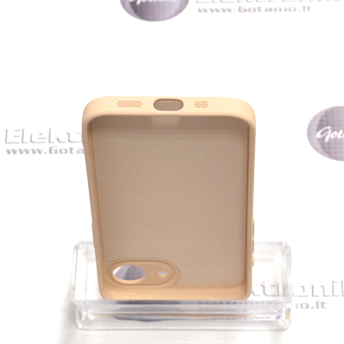 MagSafe Matte Plus dėklas nugarėlė Apple iPhone 16e / Apple iPhone 17e, šviesiai oranžinis 5 Matte plus deklas Apple iPhone 16e 17e sviesiai oranzinis 5