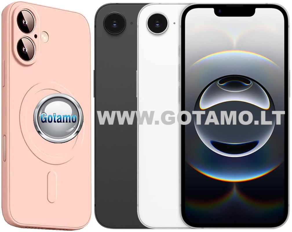 Matte plus deklas Apple iPhone 16e 17e sviesiai oranzinis
