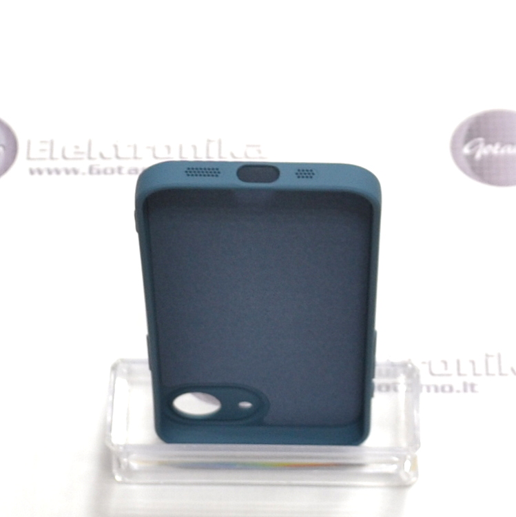 MagSafe Matte Plus dėklas nugarėlė Apple iPhone 16e / Apple iPhone 17e, tamsiai mėlynas 5 Matte plus deklas Apple iPhone 16e 17e tamsiai melynas 5