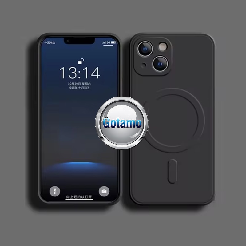 MagSafe Matte Plus dėklas nugarėlė Apple iPhone 17 Pro telefonui juodos spalvos 5 Magsafe matte plus deklas Apple iPhone 17 pro juodos 5