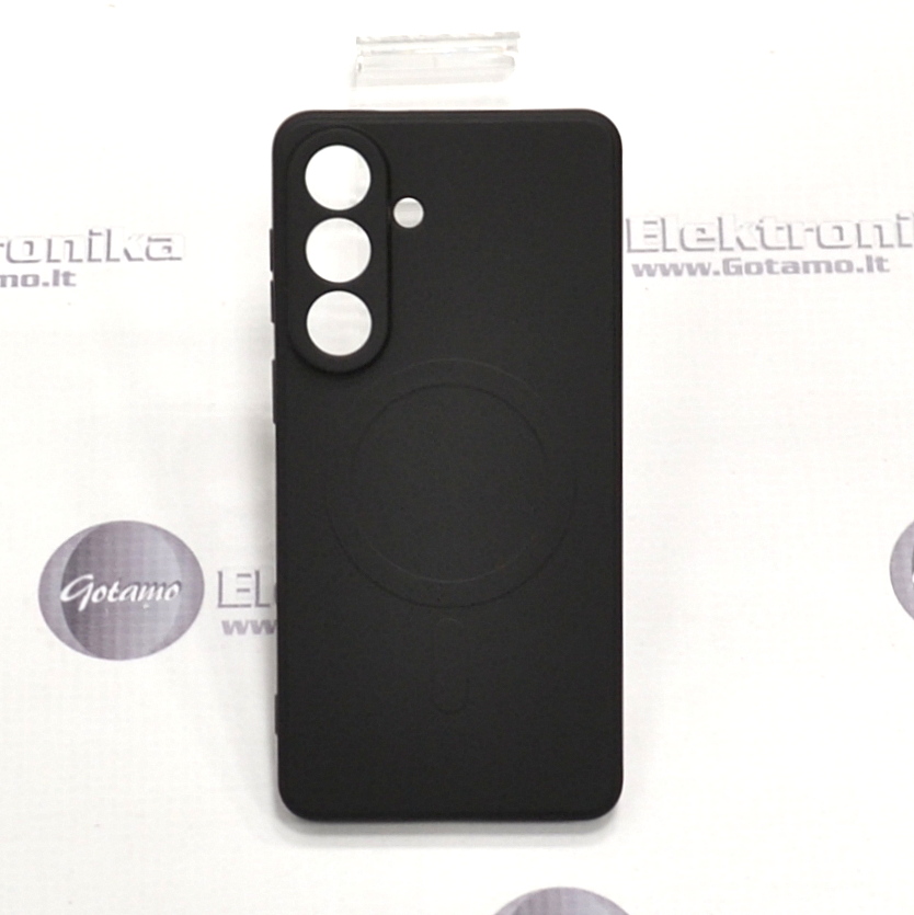 MagSafe Matte Plus dėklas nugarėlė Samsung Galaxy S26 Plus – juodos spalvos 2 MagSafe Matte Plus dėklas Samsung Galaxy S26 Plus – nuotrauka 2