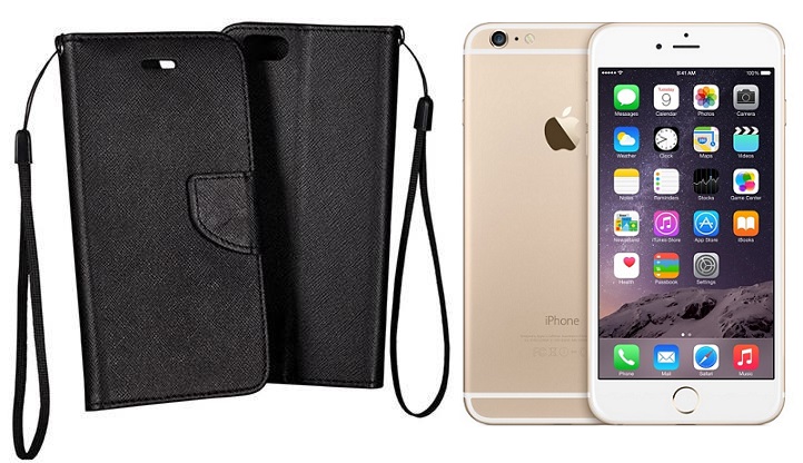 Manager deklas Apple iPhone 6 plus 6s plus juodos
