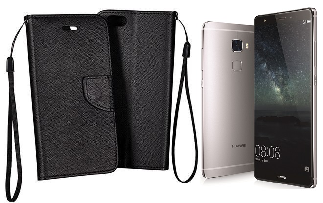 Manager dėklas Huawei Mate S mobiliesiems telefonams juodos spalvos
