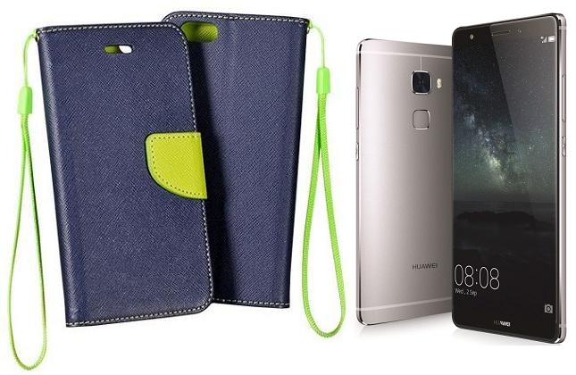 Manager dėklas Huawei Mate S mobiliesiems telefonams mėlynos spalvos