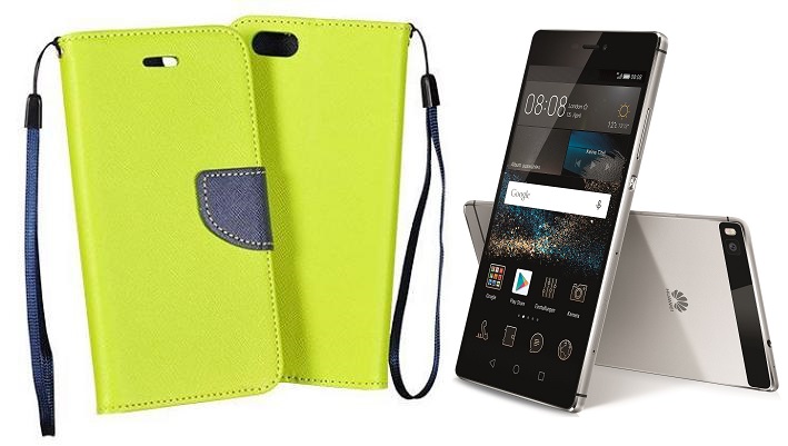 Manager dėklas Huawei P8 mobiliesiems telefonams salotinės spalvos