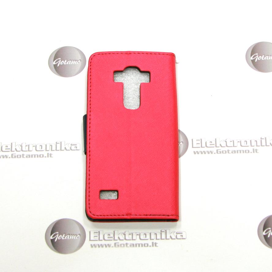 Manager dėklas LG G4s G4 Beat mobiliesiems telefonams rožinės spalvos 3 Manager dėklas LG G4s rožinės vaizdas 3