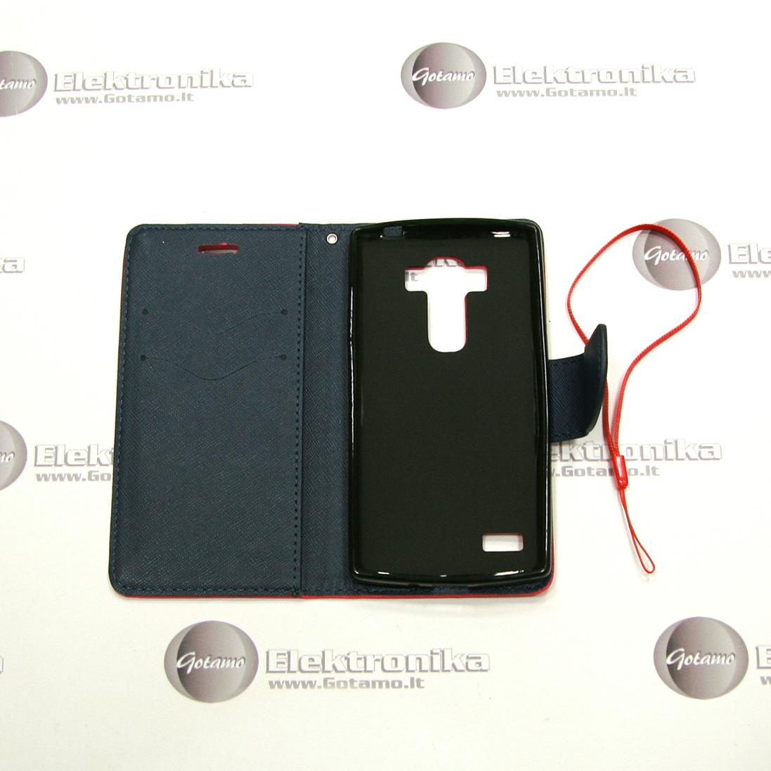 Manager dėklas LG G4s G4 Beat mobiliesiems telefonams rožinės spalvos 4 Manager dėklas LG G4s rožinės vaizdas 4