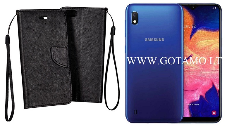 Manager dėklas Samsung Galaxy M10 juodos spalvos