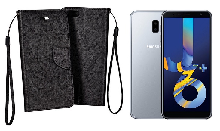 Manager dėklas Samsung Galaxy J6+ (2018) juodos spalvos