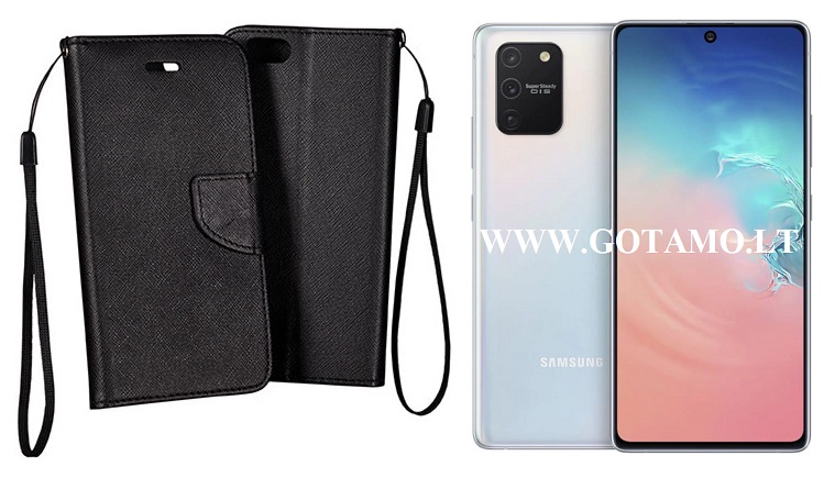Manager dėklas Samsung Galaxy S10 Lite juodos spalvos