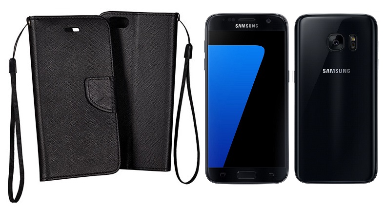 Manager dėklas Samsung Galaxy S7 juodos spalvos