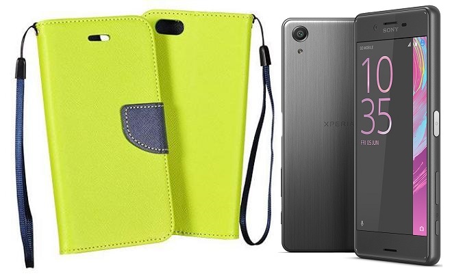 Manager dėklas Sony Xperia X Performance salotinės spalvos