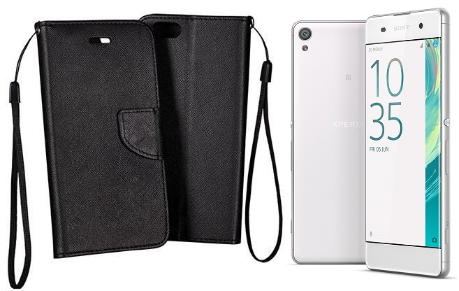 Manager dėklas Sony Xperia XA juodos spalvos