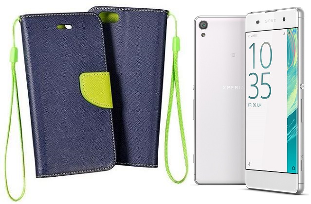Manager dėklas Sony Xperia XA mėlynos spalvos