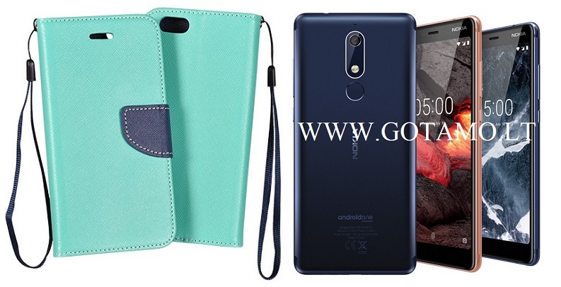 Manager dėklas Xiaomi Mi 8 Lite, Xiaomi Mi 8X mobiliesiems telefonams mėtinės spalvos