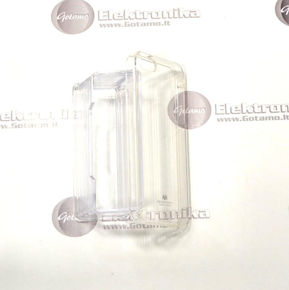 Mercury Jelly dėklas nugarėlė Apple iPhone 5 5s SE telefonui skaidrus 3 Mercury jelly deklas Apple iPhone 5 5s se skaidrus 3