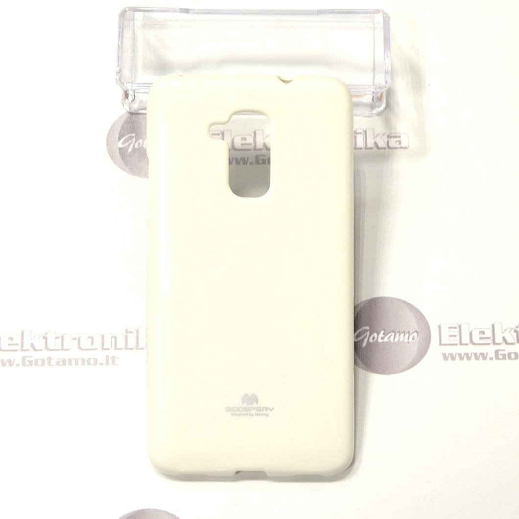 Mercury Jelly dėklas nugarėlė Huawei Honor 7 Lite telefonui baltos spalvos 2 Mercury Jelly dėklas nugarėlė Huawei Honor 7 Lite telefonui baltos spalvos - Image 2