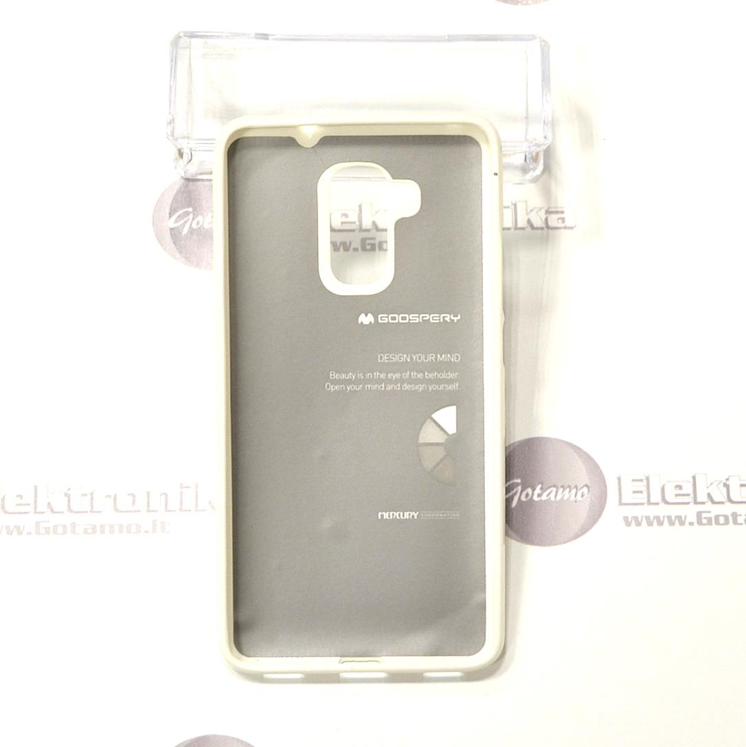 Mercury Jelly dėklas nugarėlė Huawei Honor 7 Lite telefonui baltos spalvos 3 Mercury Jelly dėklas nugarėlė Huawei Honor 7 Lite telefonui baltos spalvos - Image 3