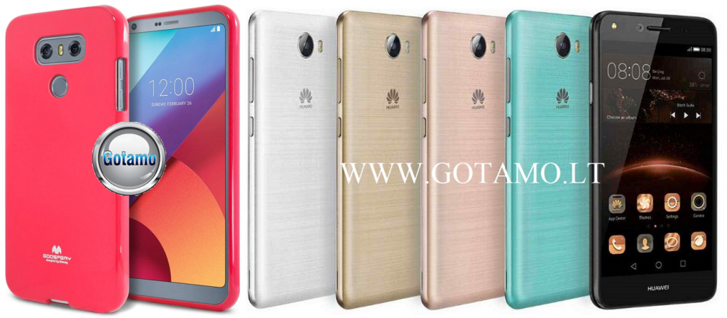 Mercury Jelly dėklas nugarėlė Huawei Y5II telefonui tamsiai rožinės spalvos