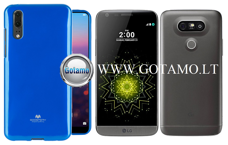 Mercury Jelly dėklas LG G5 mėlynos telefonui