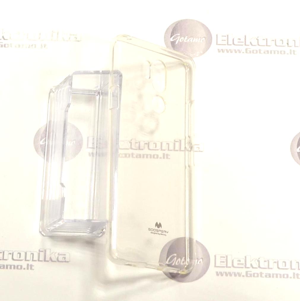 Mercury Jelly dėklas nugarėlė LG G7 ThinQ telefonui skaidrus 3 Mercury Jelly dėklas LG G7 ThinQ vaizdas 3
