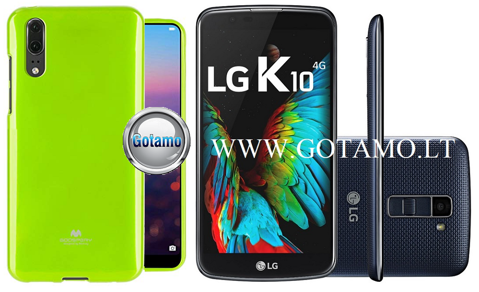 Mercury Jelly dėklas LG K10 salotinės telefonui