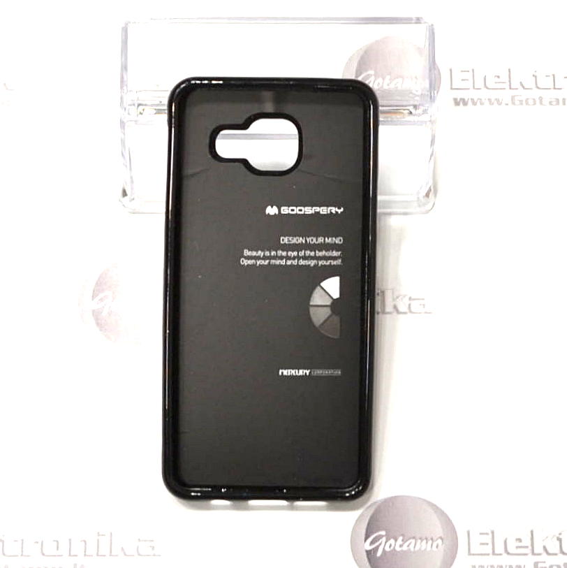 Mercury Jelly dėklas nugarėlė Samsung Galaxy A3 (2016) telefonui juodos spalvos 2 Mercury Jelly dėklas Samsung Galaxy A3 (2016) – nuotrauka 2