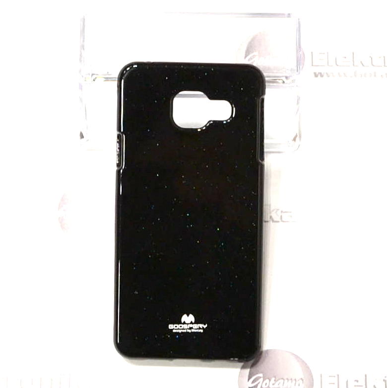 Mercury Jelly dėklas nugarėlė Samsung Galaxy A3 (2016) telefonui juodos spalvos 4 Mercury Jelly dėklas Samsung Galaxy A3 (2016) – nuotrauka 4